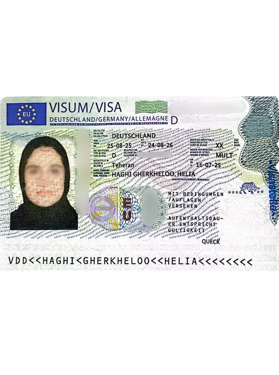 ویزا با موفقیت اعطا شد - اکنون پذیرش آغاز می‌شود.